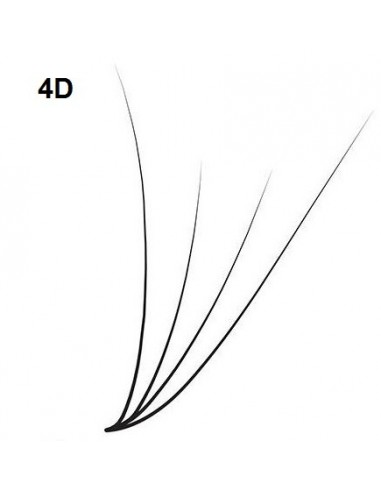 Box Ciglia 4D - curva C