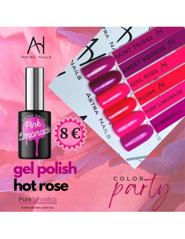 Palette Hot Rose Spring Gel polish