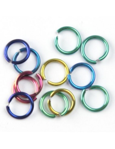O Ring Multicolor Rainbow - PIERCINGS - 5040